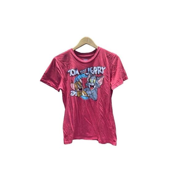 Tom and Jerry T Shirt Size Medium (M) Red - Picture 1 of 4
